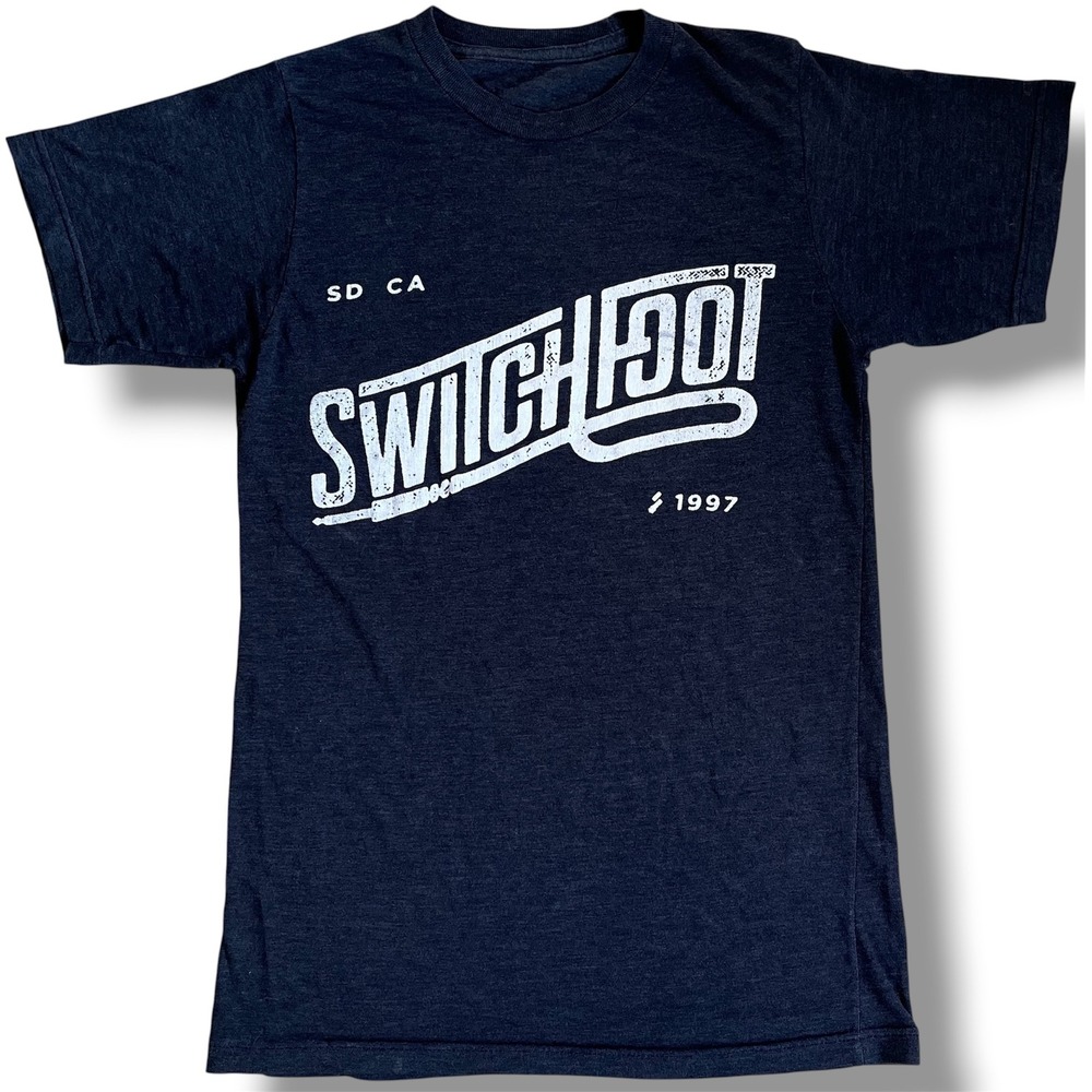 Switchfoot Band T-Shirt Mens Small Heather Charcoal SD CA 1997 Graphic Tee